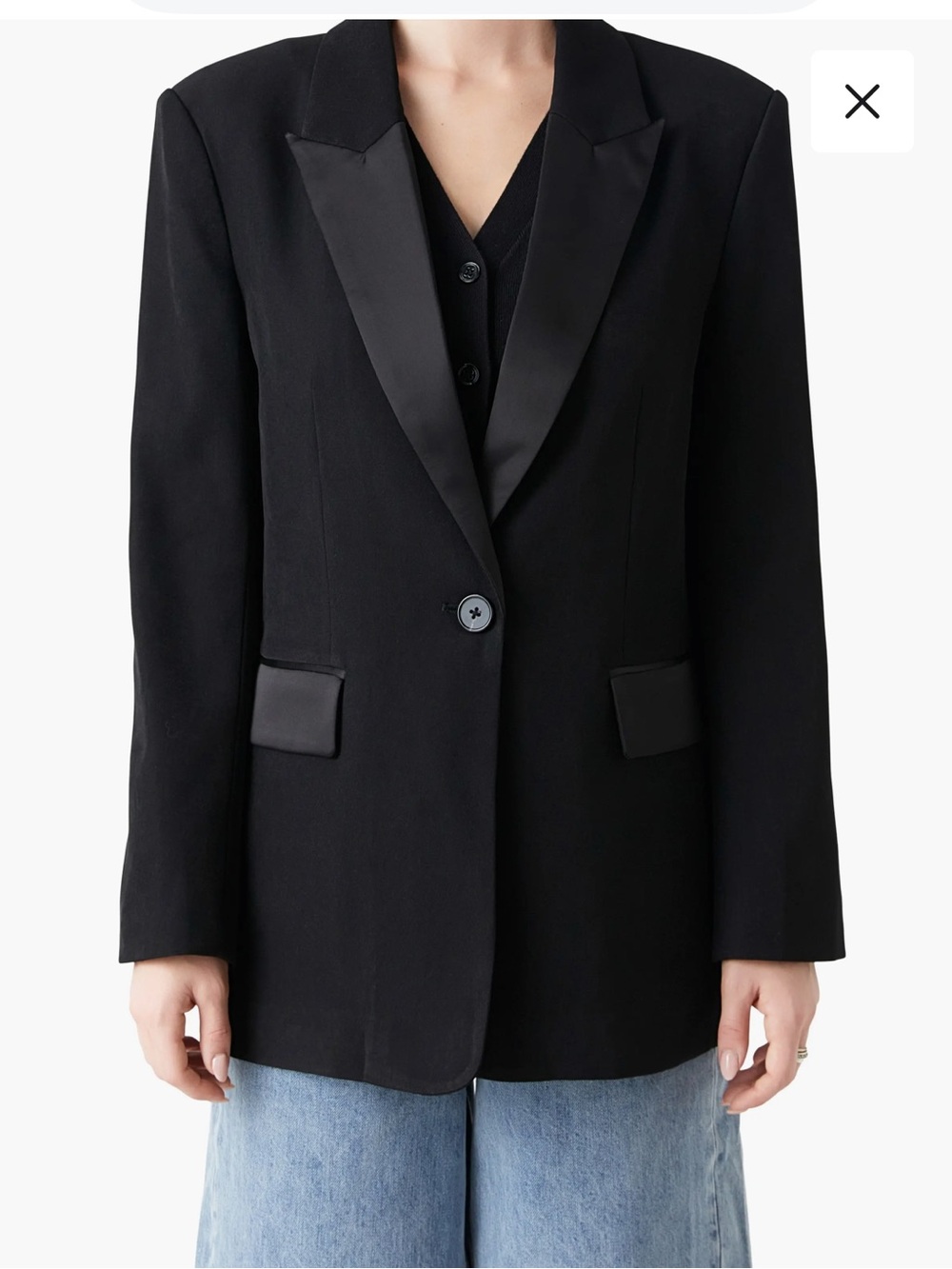 NWT GREY LAB Oversize Tuxedo Jacket